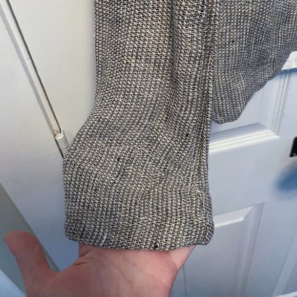 CP Shades Jacket Blazer Dree Linen Lightweight Unstructured Neutral Boho Button - Picture 7 of 10